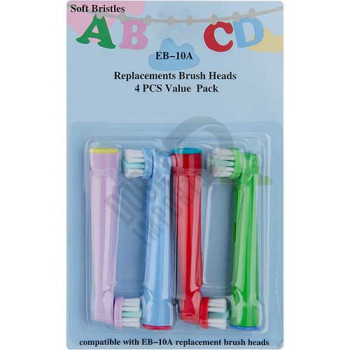 Końcówki zamienniki Kids Stages EB10A do szczoteczek Oral-B 1 blister (4 szt.)
