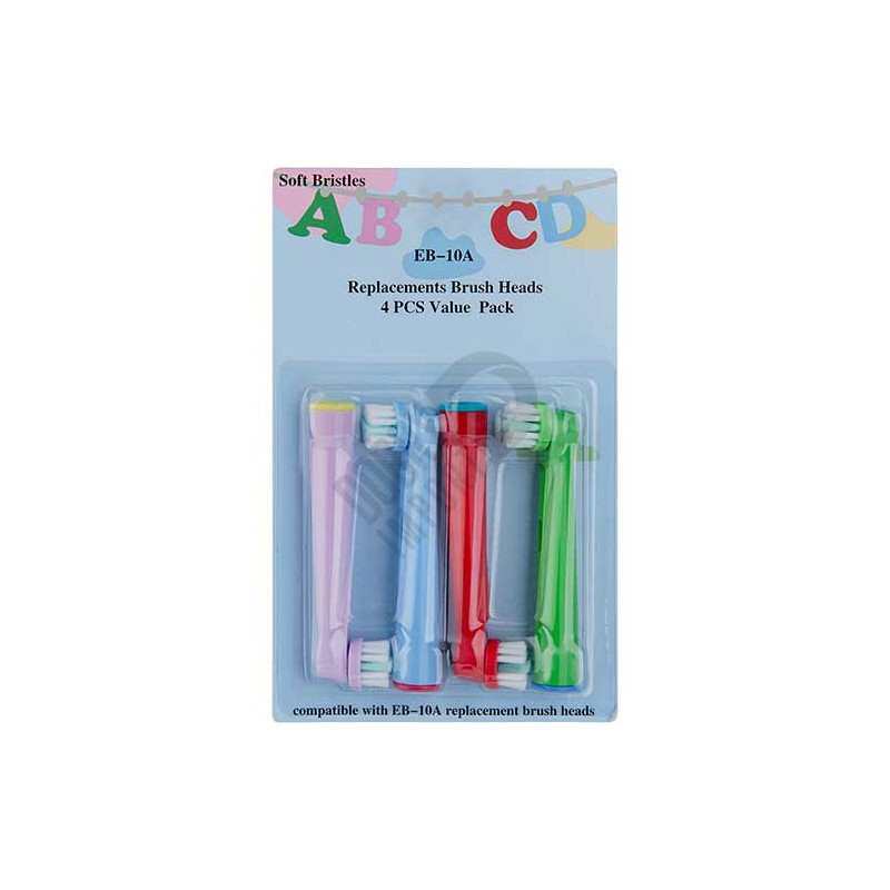 Końcówki zamienniki Kids Stages EB10A do szczoteczek Oral-B 1 blister (4 szt.)