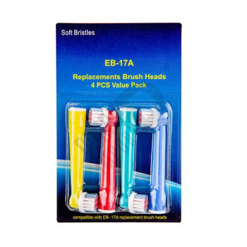 Końcówki zamienniki Precision For Kids EB17A-C do szczoteczek Oral-B 1 blister (4 szt.)