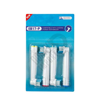Końcówki zamienniki Precision Clean EB17P do szczoteczek Oral-B 1 blister (4 szt.)