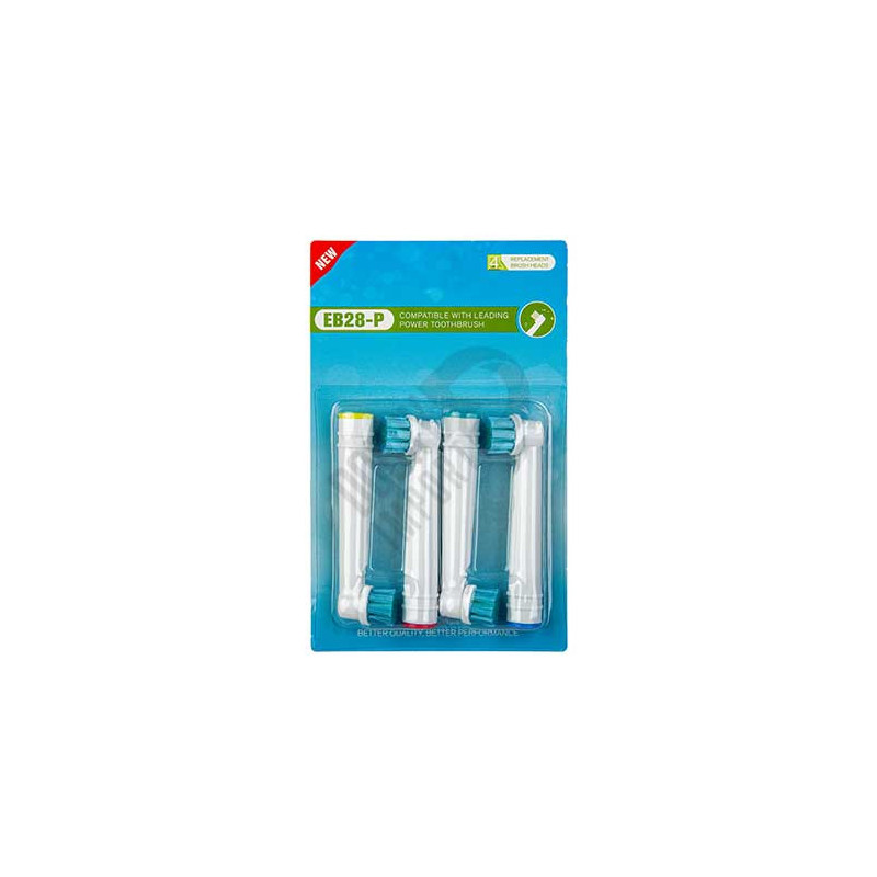 Końcówki zamienniki Sensitive Clean EB28P do szczoteczek Oral-B 1 blister (4 szt.)