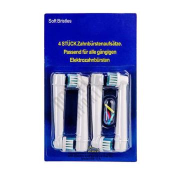 Końcówki zamienniki Precision Clean SB17A do szczoteczek Oral-B 1 blister (4 szt.)