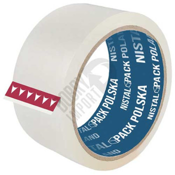 Taśma pakowa przezroczysta akryl 48mm 60m 66y 1 ROLKA