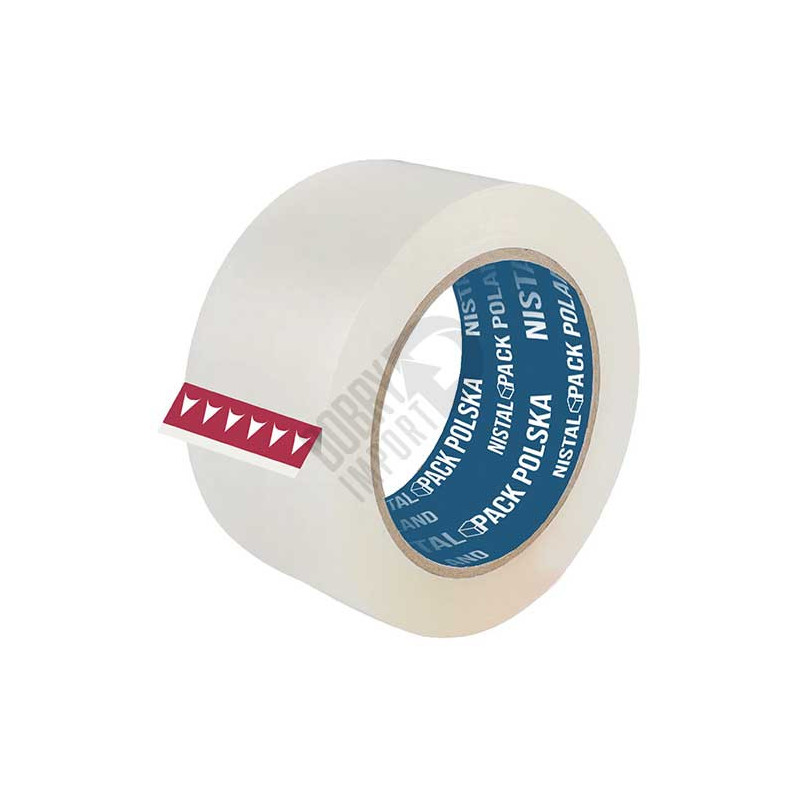 Taśma pakowa przezroczysta akryl 48mm 120m 132y 1 ROLKA