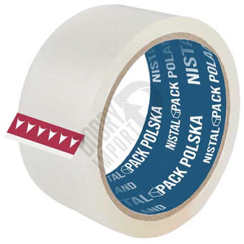 Taśma pakowa przezroczysta akryl 48mm 45m 50y 1 ROLKA