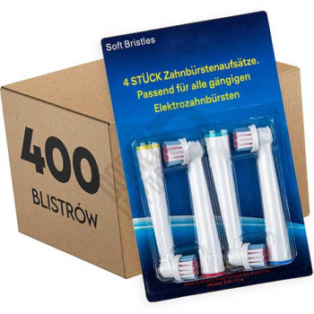 Końcówki zamienniki Precision For Kids EB17A do szczoteczek Oral-B karton 400 blistrów