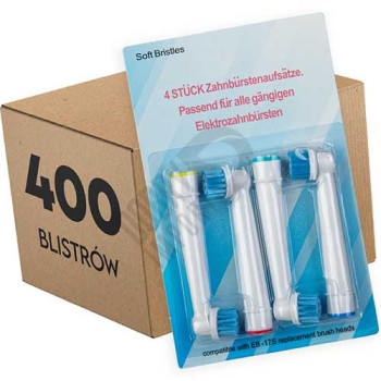 Końcówki zamienniki Sensitive Clean EB17S do szczoteczek Oral-B karton 400 blistrów