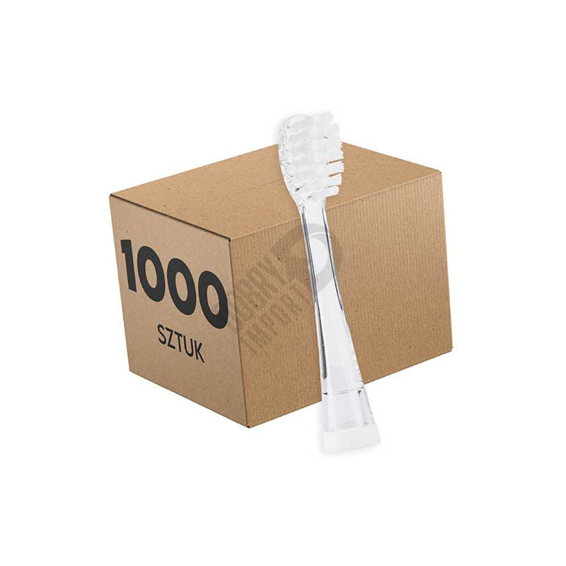 Końcówki zamienniki do szczoteczek Seysso Baby 4+ karton 1000 szt.