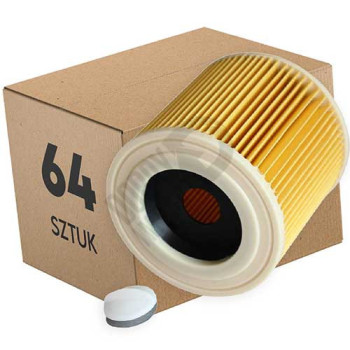 Filtry powietrza do odkurzacza KARCHER WD3 WD2 karton 64 szt.